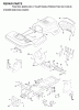 Jonsered LT15 (J8F1542E, 954130036) - Lawn & Garden Tractor (2000-03) Ersatzteile CHASSIS ENCLOSURES