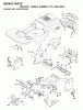 Jonsered LT15 (JNA1542A) - Lawn & Garden Tractor (2001-05) Ersatzteile CHASSIS ENCLOSURES