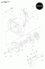 Jonsered GC2043 - String/Brush Trimmer (2009-05) Ersatzteile STARTER