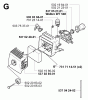 Jonsered GR2026 - String/Brush Trimmer (2000-10) Ersatzteile CARBURETOR AIR FILTER