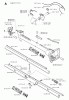 Jonsered GR2026 - String/Brush Trimmer (2000-10) Ersatzteile SHAFT HANDLE