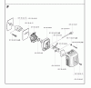 Jonsered HT2130 - Hedge Trimmer Ersatzteile CARBURETOR AIR FILTER