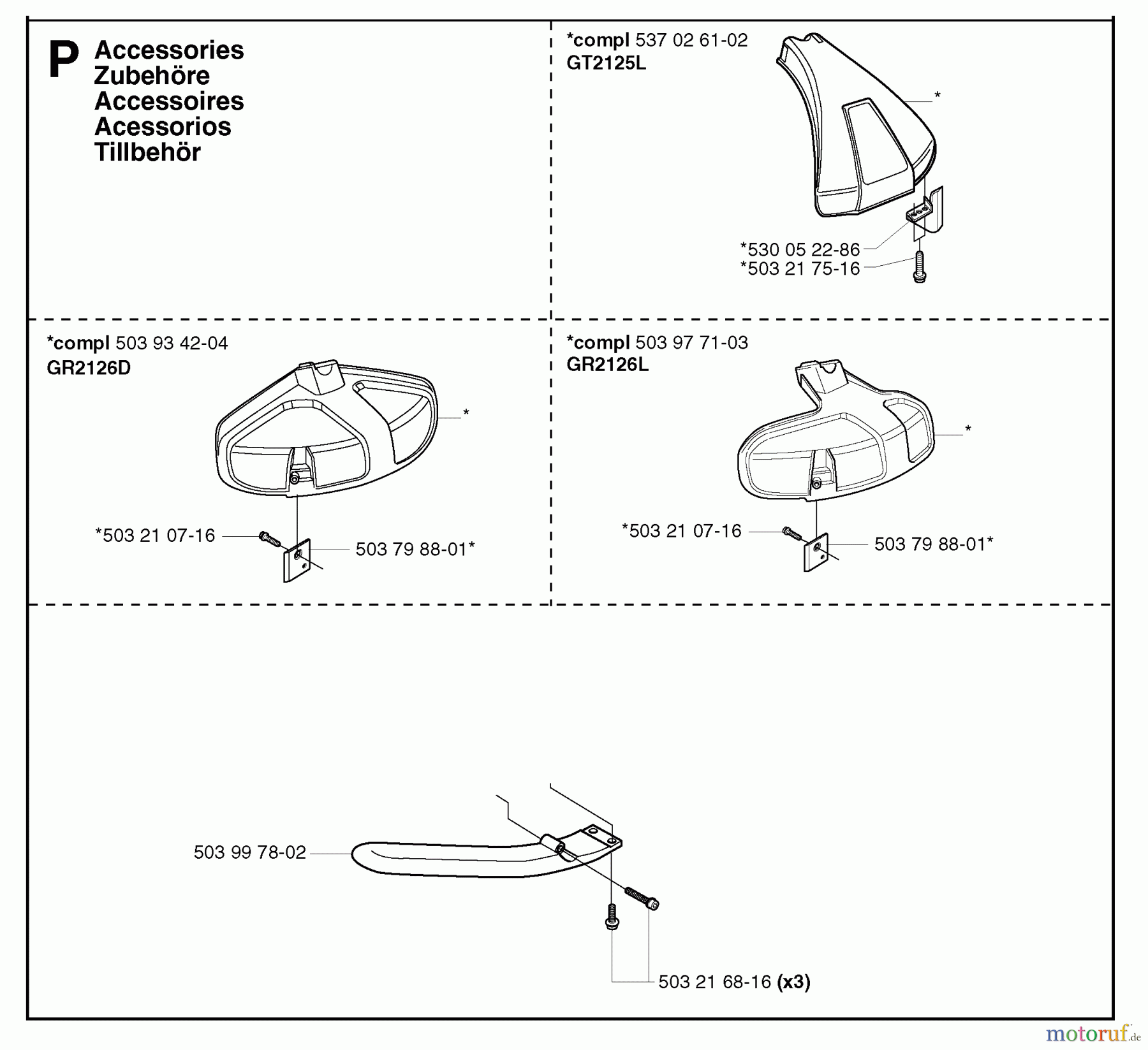 Jonsered Motorsensen, Trimmer GR2126L - Jonsered String/Brush Trimmer (2002-01) CLUTCH OIL PUMP #2