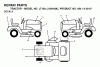 Jonsered LT15A (J15H42K, 954130037) - Lawn & Garden Tractor (2001-09) Ersatzteile DECALS