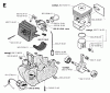 Jonsered GR26 - String/Brush Trimmer (1996-01) Ersatzteile CYLINDER CRANKCASE