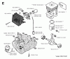 Jonsered GR36 - String/Brush Trimmer (1993-03) Ersatzteile CYLINDER CRANKCASE