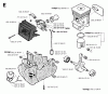 Jonsered GR36 - String/Brush Trimmer (1995-01) Ersatzteile CYLINDER CRANKCASE