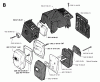 Jonsered GR36 - String/Brush Trimmer (1995-01) Ersatzteile MUFFLER