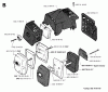 Jonsered GR36 - String/Brush Trimmer (1996-06) Ersatzteile MUFFLER