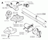Jonsered RS44 - String/Brush Trimmer (1992-09) Ersatzteile BEVEL GEAR SHAFT