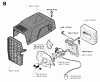 Jonsered RS44 - String/Brush Trimmer (1993-05) Ersatzteile CARBURETOR AIR FILTER