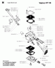 Jonsered GR41 - String/Brush Trimmer (1998-06) Ersatzteile CARBURETOR DETAILS