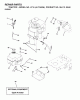 Jonsered LT16 (JLT1642A, 954130060) - Lawn & Garden Tractor (2002-06) Ersatzteile ENGINE