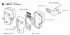 Jonsered GR50 EPA - String/Brush Trimmer (2001-03) Ersatzteile MUFFLER