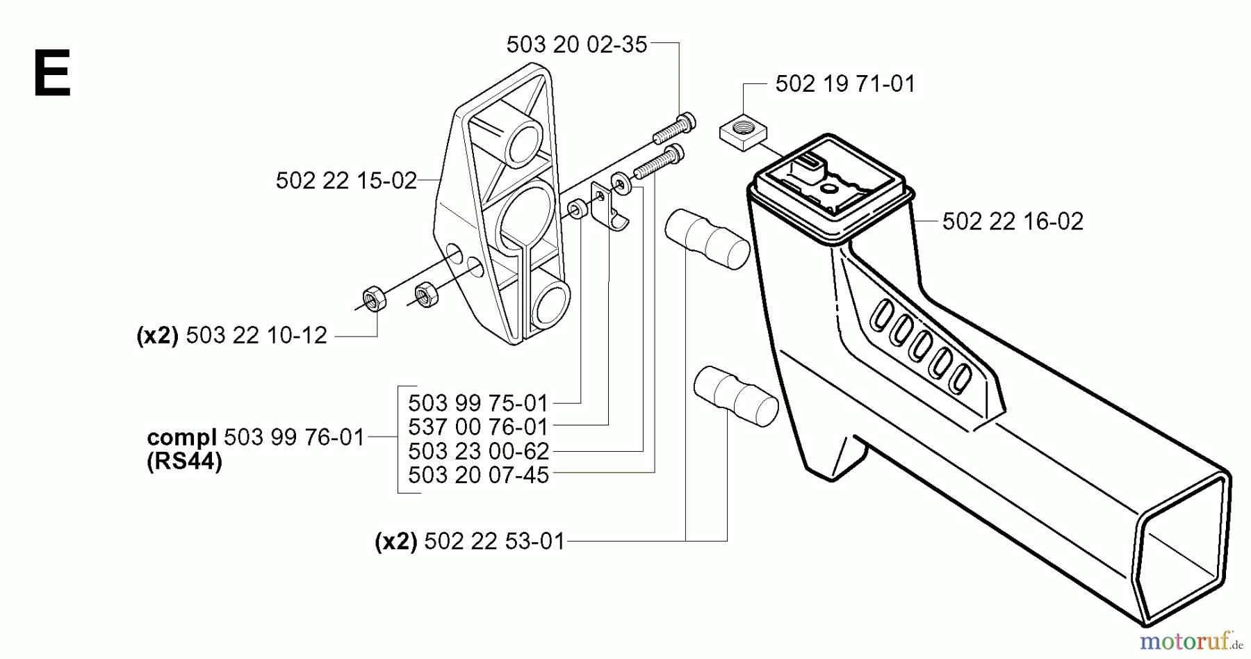 Jonsered Motorsensen, Trimmer GR50 EPA - Jonsered String/Brush Trimmer (2006-01) TOWER