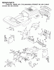 Jonsered LT16 (JNA1642A, 954130085) - Lawn & Garden Tractor (2003-01) Ersatzteile CHASSIS ENCLOSURES