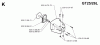 Jonsered GT25 - String/Brush Trimmer (1997-05) Ersatzteile CLUTCH