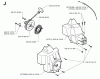 Jonsered GT25 - String/Brush Trimmer (1997-05) Ersatzteile CLUTCH COVER