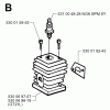 Jonsered GT25 - String/Brush Trimmer (1997-05) Ersatzteile CYLINDER