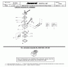 Jonsered GT2124 - String/Brush Trimmer (2004-01) Ersatzteile CARBURETOR DETAILS