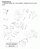 Jonsered LT16A (J816H42F, 954130038) - Lawn & Garden Tractor (2000-03) Ersatzteile ENGINE CUTTING EQUIPMENT