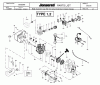 Jonsered GT2124 - String/Brush Trimmer (2005-02) Ersatzteile ENGINE #2