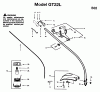 Jonsered GT24L - String/Brush Trimmer (1995-05) Ersatzteile SHAFT HANDLE #2