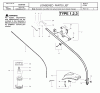 Jonsered GT25 L - String/Brush Trimmer (2002-08) Ersatzteile SHAFT HANDLE