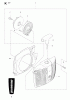 Jonsered MC2255 - String/Brush Trimmer (2008-07) Ersatzteile STARTER