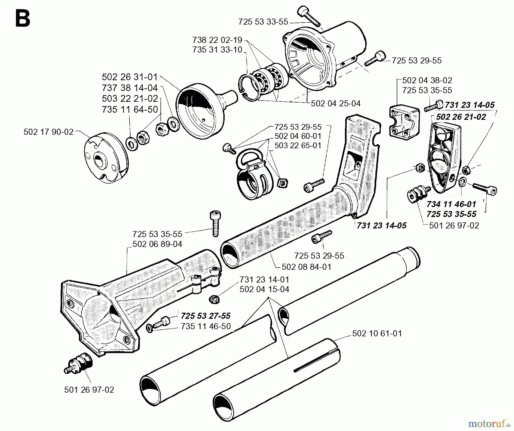 Jonsered Motorsensen, Trimmer RS40 - Jonsered String/Brush Trimmer (1992-05) CLUTCH