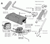 Jonsered RS40 - String/Brush Trimmer (1992-05) Ersatzteile HANDLE CONTROLS