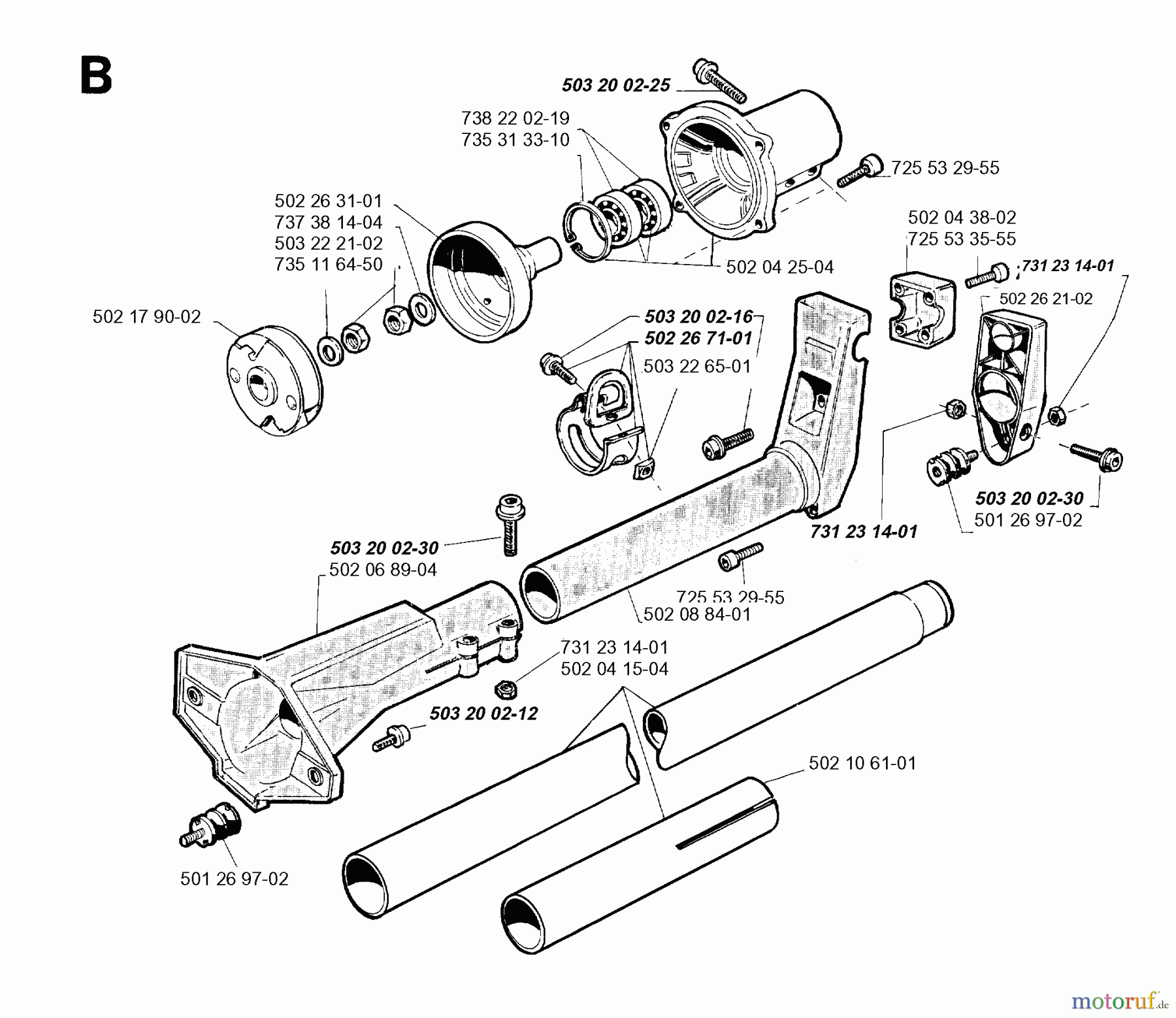 Jonsered Motorsensen, Trimmer RS40 - Jonsered String/Brush Trimmer (1993-05) CLUTCH