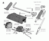 Jonsered RS51 - String/Brush Trimmer (1990-06) Ersatzteile HANDLE CONTROLS