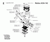 Jonsered RS51 - String/Brush Trimmer (1998-03) Ersatzteile CARBURETOR DETAILS