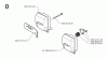 Jonsered RS52 - String/Brush Trimmer (1999-04) Ersatzteile MUFFLER