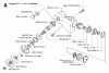 Jonsered RS52 - String/Brush Trimmer (2006-07) Ersatzteile BEVEL GEAR
