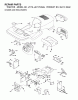 Jonsered LT17A (JLT17H42A, 954130062) - Lawn & Garden Tractor (2002-06) Ersatzteile CHASSIS ENCLOSURES