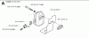 Jonsered HT2130 - Hedge Trimmer (2000-03) Ersatzteile MUFFLER