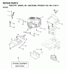Jonsered LT19A (JNA19H48A, 954130071) - Lawn & Garden Tractor (2003-01) Ersatzteile ENGINE
