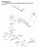 Jonsered LT19A (JNA19H48A, 954130071) - Lawn & Garden Tractor (2003-01) Ersatzteile MOWER LIFT / DECK LIFT