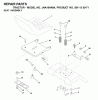 Jonsered LT19A (JNA19H48A, 954130071) - Lawn & Garden Tractor (2003-01) Ersatzteile SEAT
