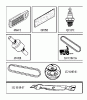 Jonsered LT2113 (96011026602) - Lawn & Garden Tractor (2008-09) Ersatzteile FREQUENTLY USED PARTS