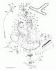 Jonsered LT2113 (96011026603) - Lawn & Garden Tractor (2010-02) Ersatzteile MOWER DECK / CUTTING DECK