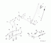 Jonsered LT2113 (96011026605) - Lawn & Garden Tractor (2010-09) Ersatzteile MOWER LIFT / DECK LIFT