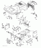 Jonsered LT2113 (96011026605) - Lawn & Garden Tractor (2010-09) Ersatzteile CHASSIS ENCLOSURES