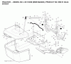 Jonsered LT2113 CM (96061022400) - Lawn & Garden Tractor (2007-10) Ersatzteile BAGGER