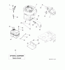 Jonsered LT2113 CM (96061022403) - Lawn & Garden Tractor (2009-08) Ersatzteile ENGINE