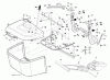 Jonsered LT2113 CM (96061022406) - Lawn & Garden Tractor (2011-09) Ersatzteile BAGGER
