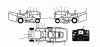 Jonsered LT2113 CM (96061022501) - Lawn & Garden Tractor (2008-09) Ersatzteile DECALS