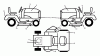 Jonsered LT2114 A (96011030201) - Lawn & Garden Tractor (2012-11) Ersatzteile DECALS